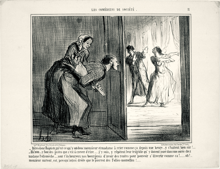  奥诺雷·杜米埃 Honore Daumier ——漫画40